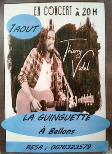 CONCERT THIERRY VIDAL
