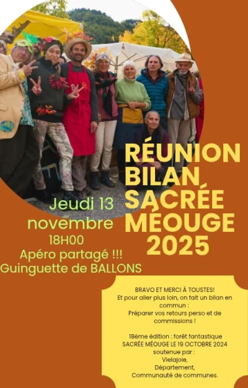 Réunion Bilan Sacrée Méouge